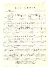 télécharger la partition d'accordéon Les croix (Chant : Edith Piaf / Gilbert Bécaud) au format PDF