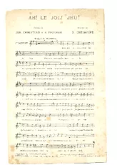 download the accordion score Ah Le joli jeu (Chant : Mayol) (Mazurka) in PDF format