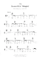 download the accordion score Somethin' stupid (Chant : Frank Sinatra) (Rumba) in PDF format