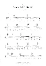 descargar la partitura para acordeón Somethin' stupid (Chant : Frank Sinatra) (Rumba) en formato PDF