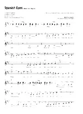 télécharger la partition d'accordéon Spanish eyes (Moon over Napels) (Chant : Engelbert Humperdinck) (Rumba) au format PDF