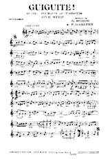 descargar la partitura para acordeón Guiguite (Guite Pourquoi qu' t'hésites) (One Step) en formato PDF