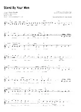 download the accordion score Stand by your man (Rumba) in PDF format