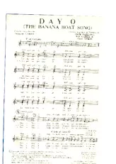 télécharger la partition d'accordéon Day O (The banana boat song) (Chant : Les compagnons de la chanson) au format PDF