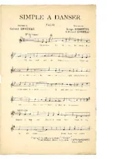 download the accordion score Simple à danser (Valse) in PDF format