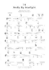 télécharger la partition d'accordéon Stella by Starlight (Chant : Frank Sinatra) (Slow) au format PDF