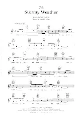 télécharger la partition d'accordéon Stormy weather (Chant : Frank Sinatra) (Slow) au format PDF