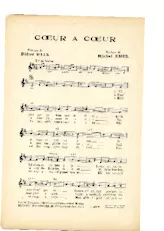 télécharger la partition d'accordéon Coeur à Coeur (Valse Chantée) au format PDF
