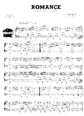 télécharger la partition d'accordéon Romance (Extrait de la sonatine en Sol Majeur) au format PDF