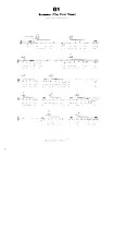 scarica la spartito per fisarmonica Summer (The first time) (Slow) in formato PDF