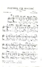 descargar la partitura para acordeón Pozwol cie kochac (Laisse-moi t'aimer) (Créé par : Stéphane Kubiak) (Tango) (Partie : Piano) en formato PDF