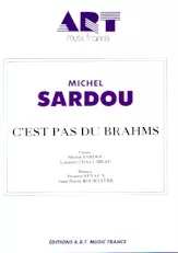 download the accordion score C'est pas du Brahms in PDF format