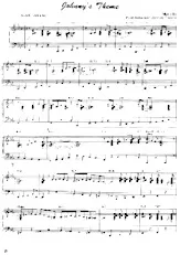 scarica la spartito per fisarmonica Johnny's Theme in formato PDF