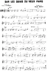 télécharger la partition d'accordéon Sur les quais du vieux Paris (Chant : Juliette Gréco) (Valse) au format PDF