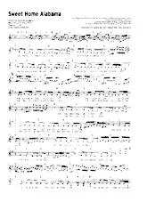scarica la spartito per fisarmonica Sweet home Alabama (Chant : Lynyrd Skynyrd) (Country Rock) in formato PDF
