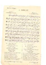 download the accordion score A minuit (Chant : Bérard) in PDF format