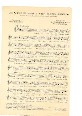 télécharger la partition d'accordéon Je n' peux pas vivre sans amour (Chant : Maurice Chevalier) (Fox Trot) au format PDF