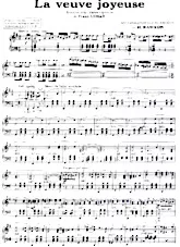 scarica la spartito per fisarmonica La Veuve Joyeuse (Extraits de la Célèbre Opérette) (Arrangement : Henri Rawson) (Marche) in formato PDF