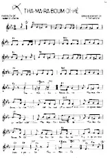 scarica la spartito per fisarmonica Tha Ma Ra Boum Di Hé (Arrangement : Yvonne Thomson) (Marche) in formato PDF