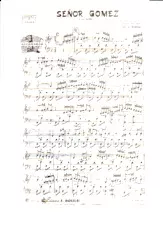 scarica la spartito per fisarmonica Señor Gomez (Paso Doble) in formato PDF