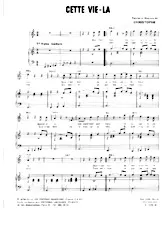 download the accordion score Cette vie là in PDF format