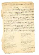 descargar la partitura para acordeón Pour le baiser de celle qu'on aime en formato PDF