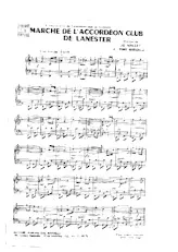 descargar la partitura para acordeón Marche de l'accordéon club de Lanester en formato PDF