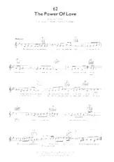 télécharger la partition d'accordéon The power of love (Chant : Jennifer Rush / Céline Dion) (Slow) au format PDF