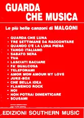 télécharger la partition d'accordéon Guarda Che Musica : Le piu belle canzoni di Malgoni (16 Titres) au format PDF
