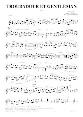 download the accordion score Troubadour et gentleman (Valse) in PDF format