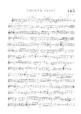 descargar la partitura para acordeón Tiroler Feest (Valse) en formato PDF