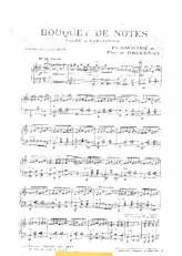 télécharger la partition d'accordéon Bouquet de notes (Valse à Variations) au format PDF