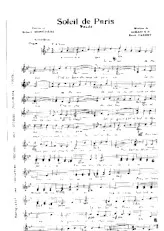 descargar la partitura para acordeón Soleil de Paris (Valse) en formato PDF