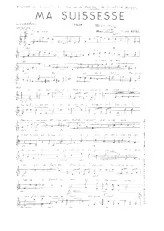 télécharger la partition d'accordéon Ma Suissesse (Valse) au format PDF