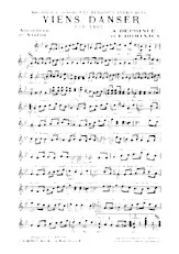 descargar la partitura para acordeón Viens danser (Fox Trot) en formato PDF