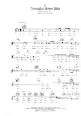 télécharger la partition d'accordéon Thoroughly Modern Millie (Chant : Julie Andrews) (Slow Fox) au format PDF