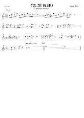 download the accordion score Tolie Blues (Le blues du menteur) (Partie : Saxo Alto) in PDF format