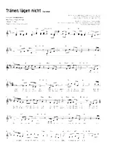 scarica la spartito per fisarmonica Tränen lügen nicht (Soleado) (Chant : Michael Holm) (Slow) in formato PDF