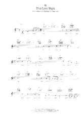 descargar la partitura para acordeón True love ways (Slow) en formato PDF