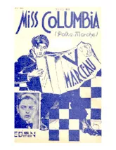 descargar la partitura para acordeón Miss Columbia (Orchestration) (Polka Marche) en formato PDF