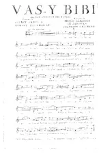 download the accordion score Vas-y Bibi (Chanson Officielle des 6 jours) (Marche) in PDF format