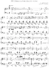 descargar la partitura para acordeón The song Genie's crocodile (Piosenka krokodyla Geny) (Arrangement : Y Yutily) (Bayan) en formato PDF
