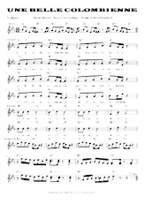 download the accordion score Une belle colombienne (Villenato) in PDF format