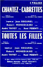 descargar la partitura para acordeón Toutes les Filles (Arrangement : Jonato) (Orchestration) (Valse) en formato PDF