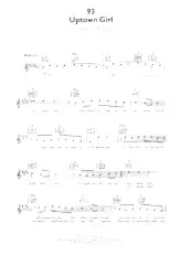 télécharger la partition d'accordéon Uptown girl (Swing Rock) au format PDF