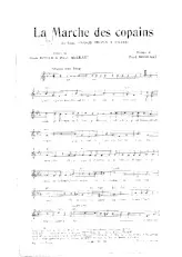 scarica la spartito per fisarmonica La marche des copains (Du Film : Nous irons à Paris) (One Step) in formato PDF