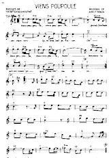 descargar la partitura para acordeón Viens Poupoule (Polka) en formato PDF