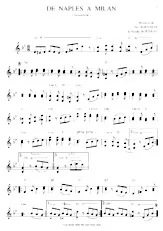 download the accordion score De Naples à Milan (Tarentelle) in PDF format
