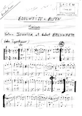 descargar la partitura para acordeón Edelweiss Alpen (Valse Tyrolienne) (Manuscrite) en formato PDF