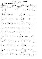 descargar la partitura para acordeón Merci Joséphine Baker (Charleston) (Manuscrite) en formato PDF